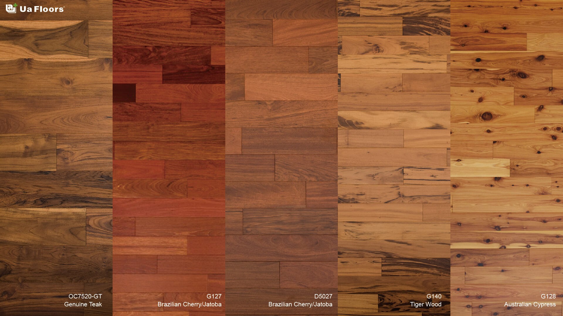 various exotic hardwood flooring