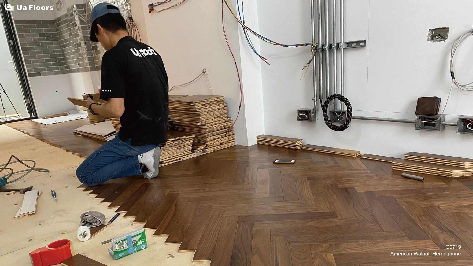 Engineered Wood Floor Installation, How To Prepare A Wooden Floor For Vinyl Tiles