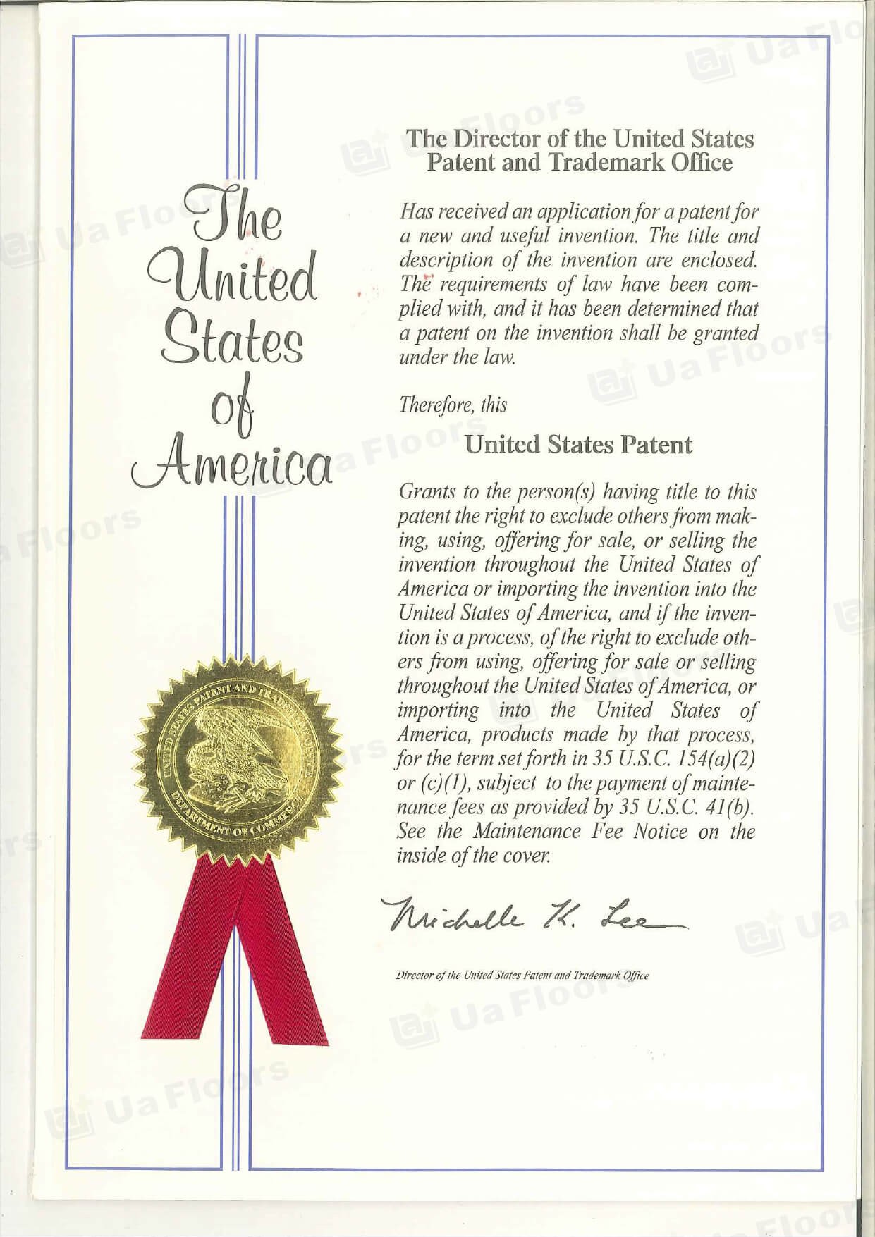 Ua Floors United States Patent
