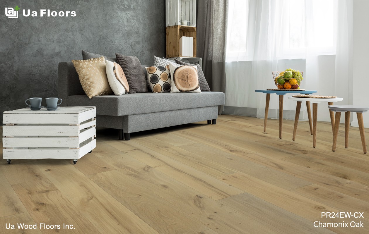 Chamonix Oak Engineered Hardwood, Synthetic Hardwood Flooring