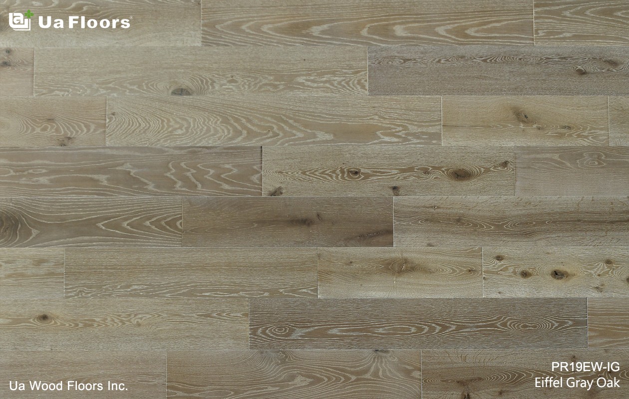 Ua Floors - PRODUCTS|Eiffel Gray Oak Engineered Hardwood Flooring 