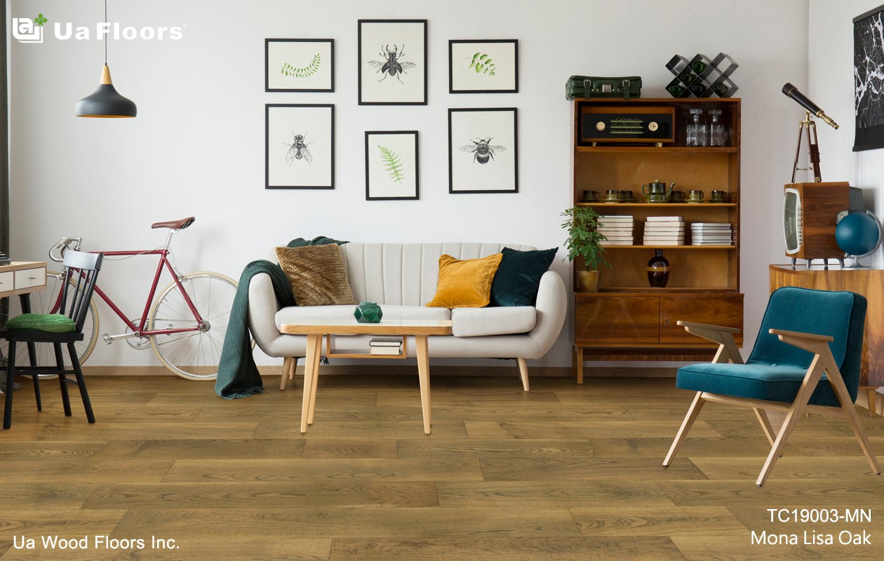 Ua Floors - PRODUCTS|Mona Lisa Oak Engineered Hardwood Flooring 