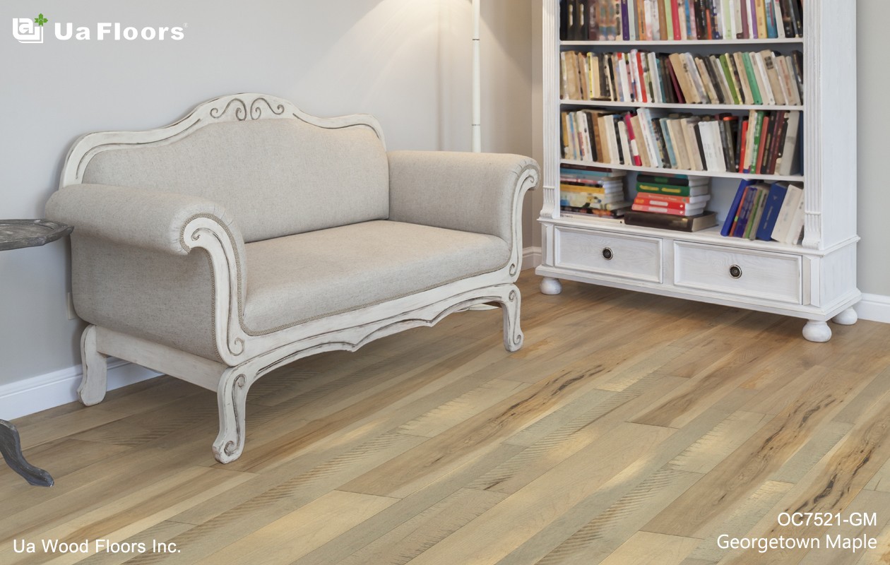 Ua Floors - PRODUCTS|Georgetown Maple Engineered Hardwood Flooring