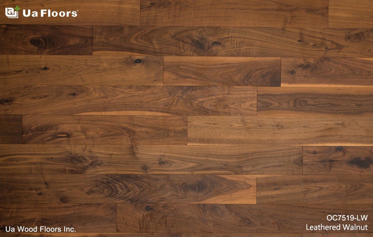 Ua Floors - PRODUCTS|Leathered Walnut Engineered Hardwood Flooring