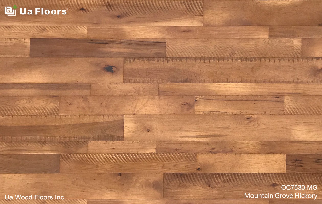 Ua Floors - PRODUCTS|Mountain Grove Hickory Engineered Hardwood Flooring