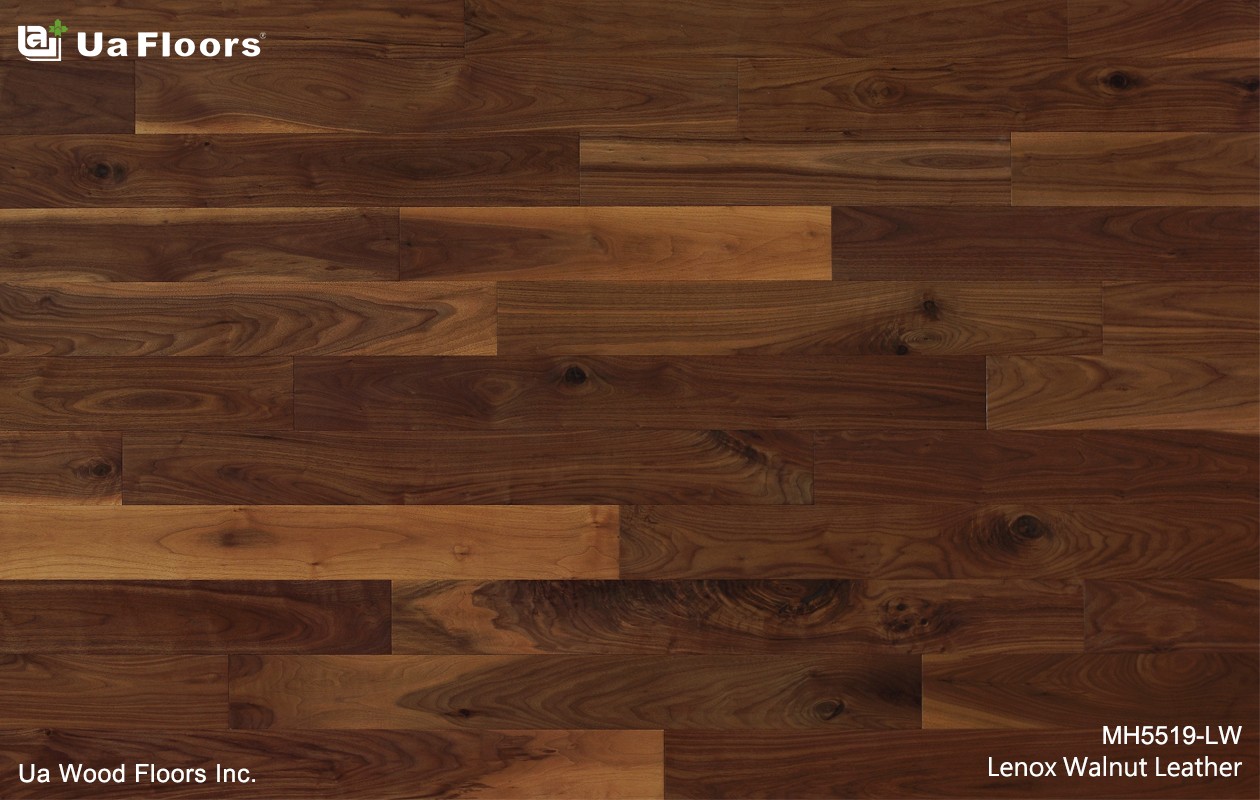 Ua Floors - PRODUCTS|Lenox Walnut Leather Engineered Hardwood Flooring