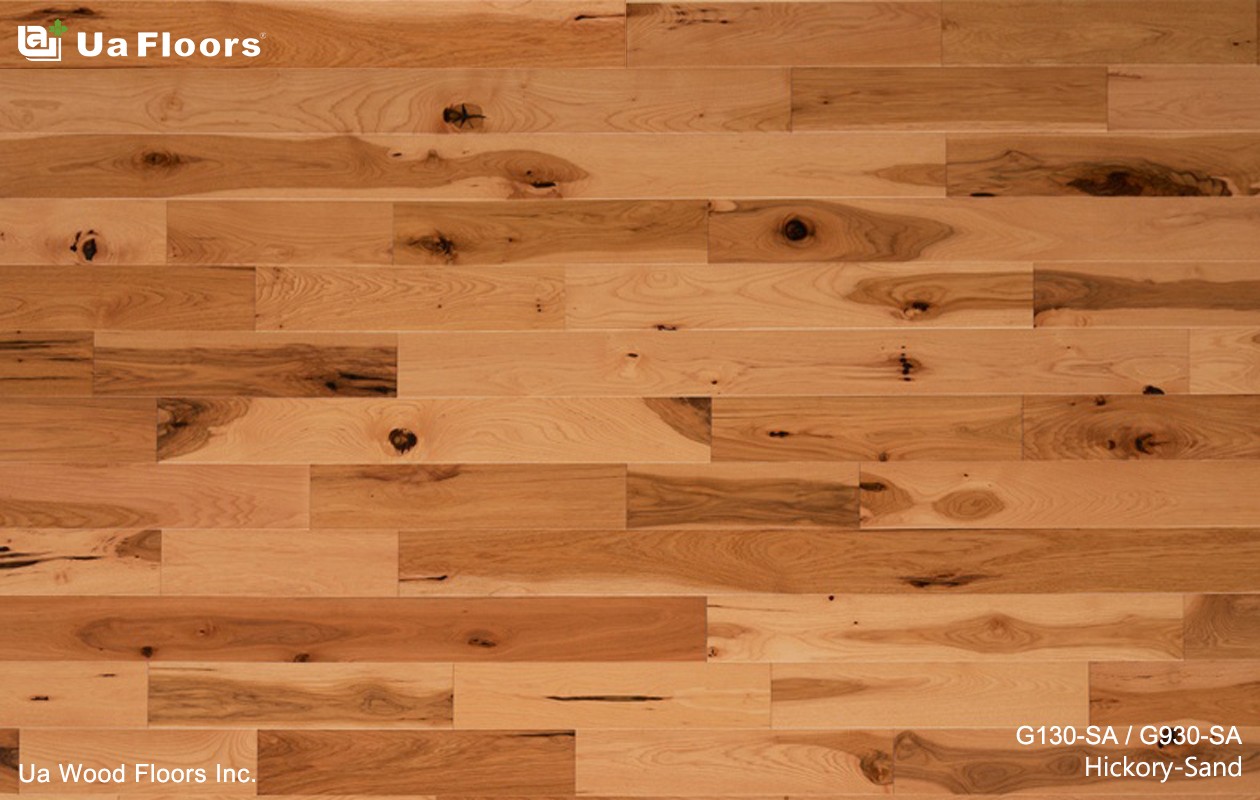 Ua Floors - PRODUCTS|Hickory_Sand Hardwood Flooring