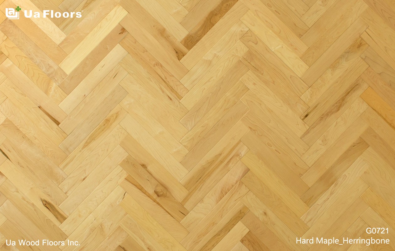 Ua Floors - PRODUCTS|Hard Maple Herringbone Engineered Hardwood Flooring