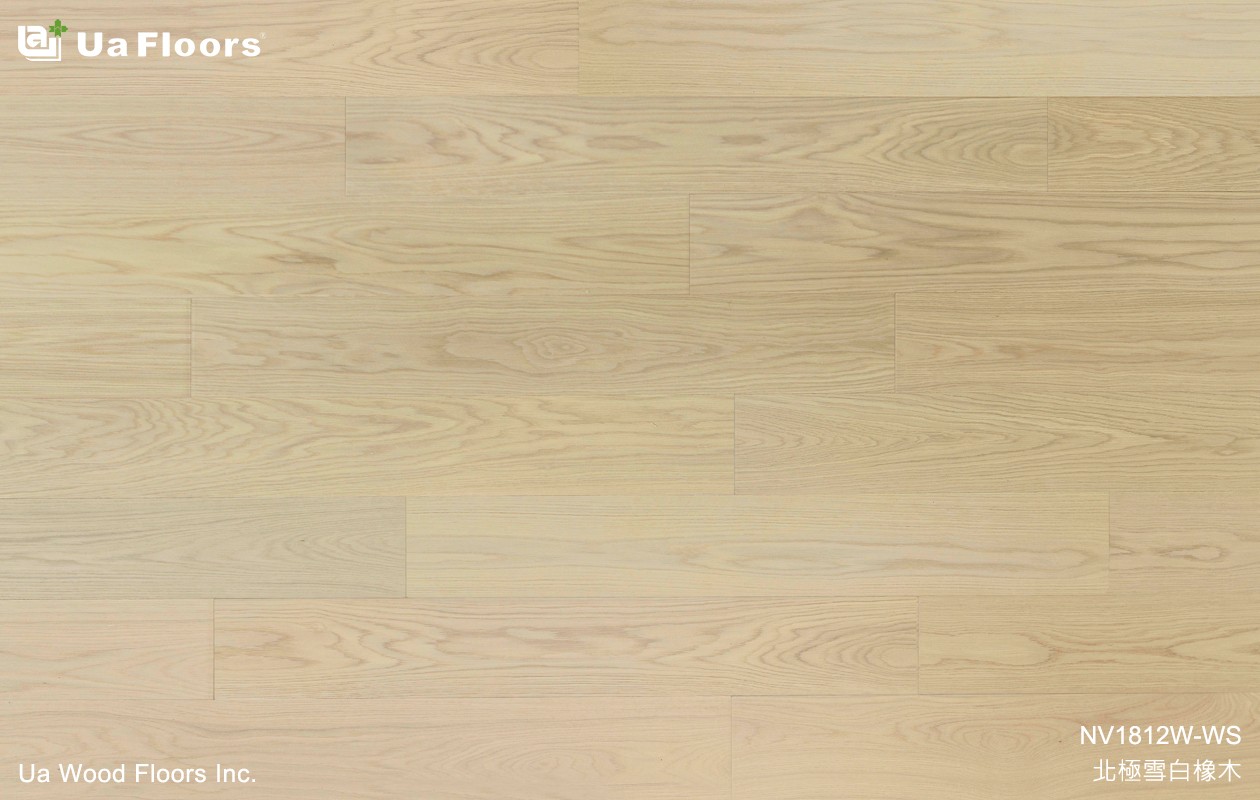 Ua Floors - 產品介紹|北極雪白橡木
