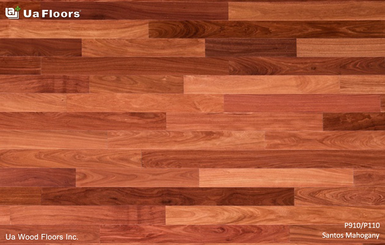 Red Mahogany Wood Floor