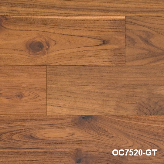 Genuine Teak Ua Floors, Natural Walnut Engineered Hardwood Flooring
