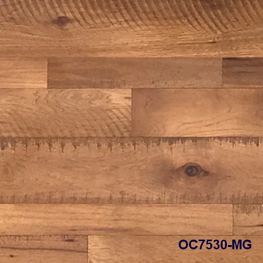 Mountain Grove Hickory Hardwood, Random Length Hardwood Floor Pattern