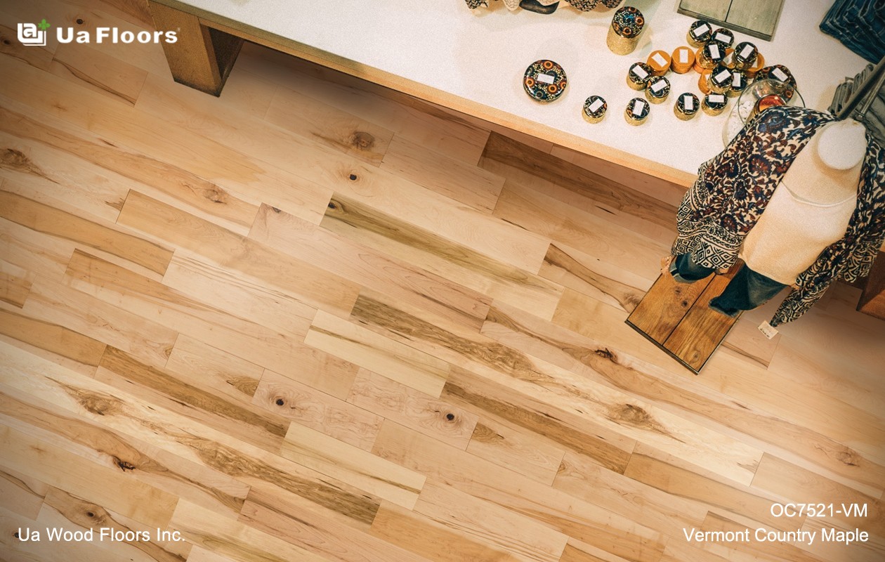 Ua Floors - PRODUCTS|Vermont Country Maple Flooring 