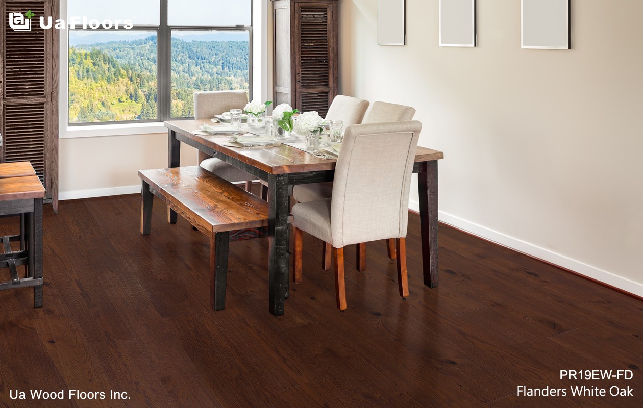 Ua Floors - PRODUCTS|White Flanders Oak Engineered Hardwood Flooring