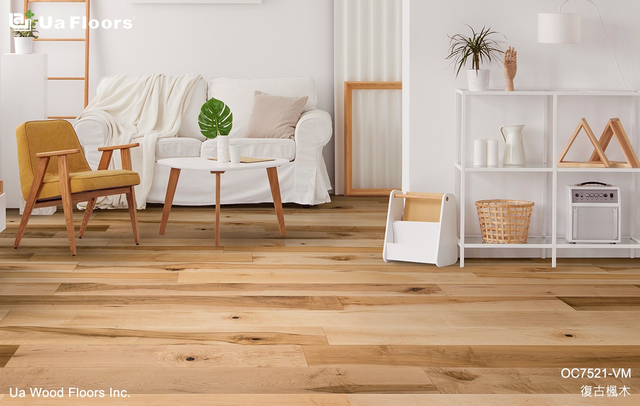 Ua Floors - PRODUCTS|Vermont Country Maple Engineered Hardwood Flooring 