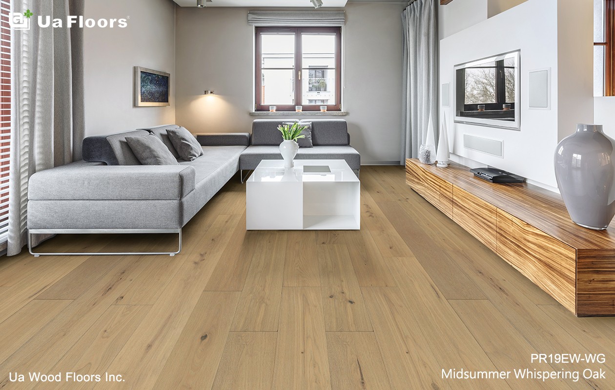 Ua Floors - PRODUCTS|Midsummer Whispering Oak Engineered Hardwood Flooring