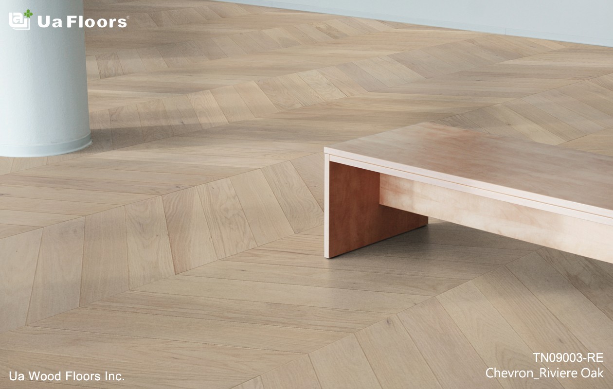 Ua Floors - PRODUCTS|Chevron_Riviere Oak