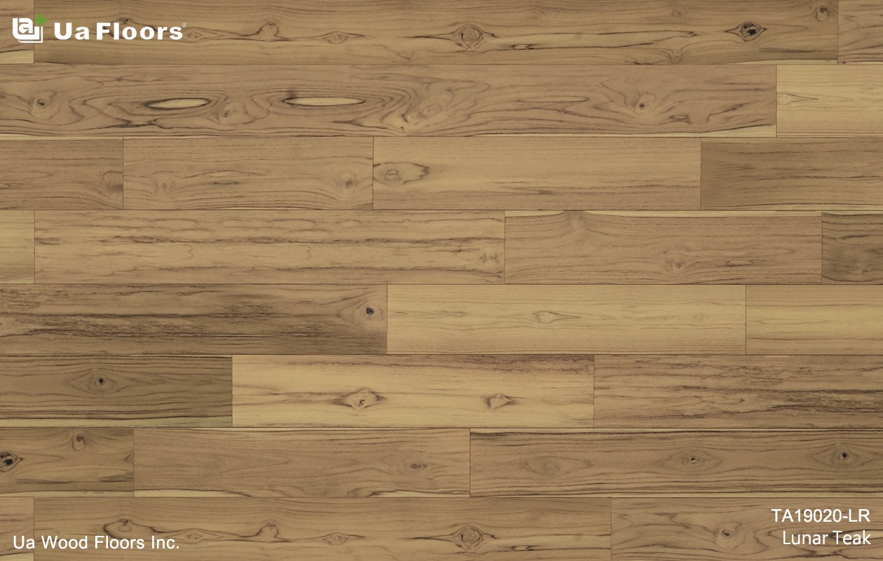 Ua Floors - PRODUCTS|Lunar Teak Engineered Hardwood Flooring