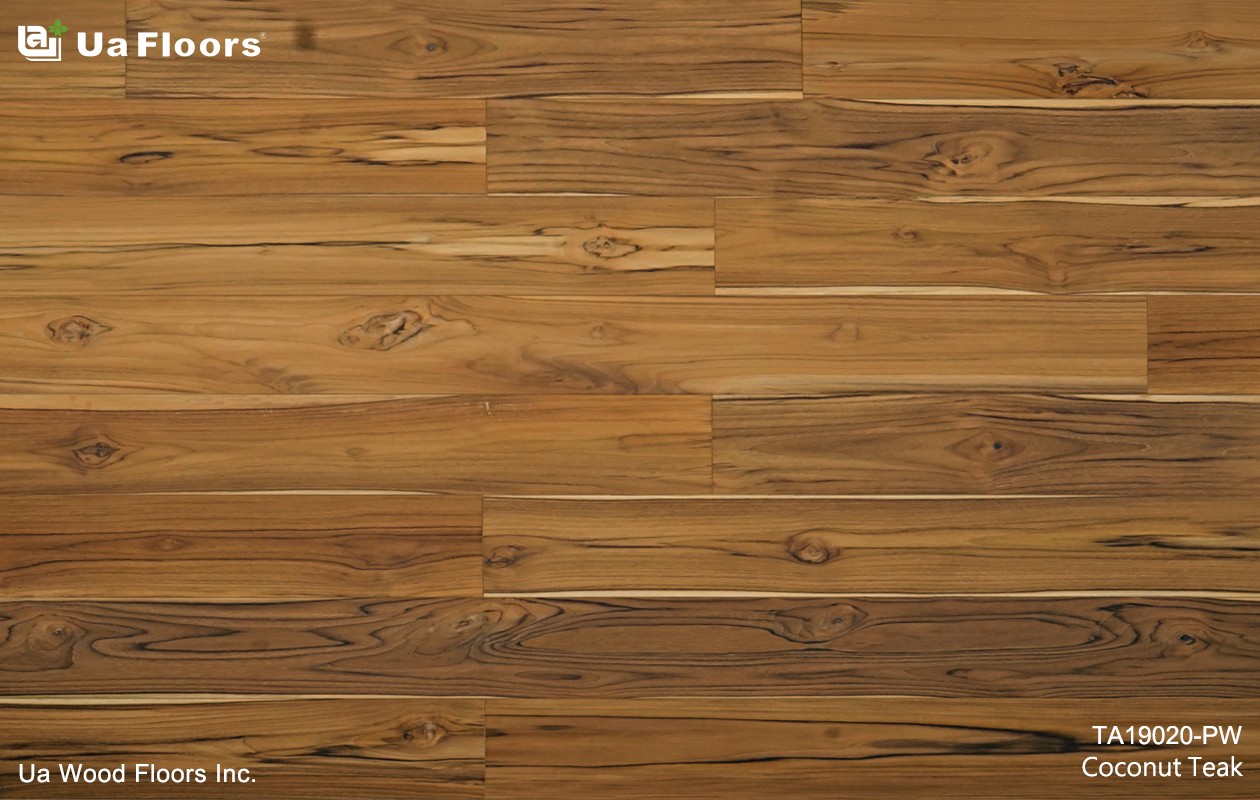 Ua Floors - PRODUCTS|Coconut Teak Engineered Hardwood Flooring