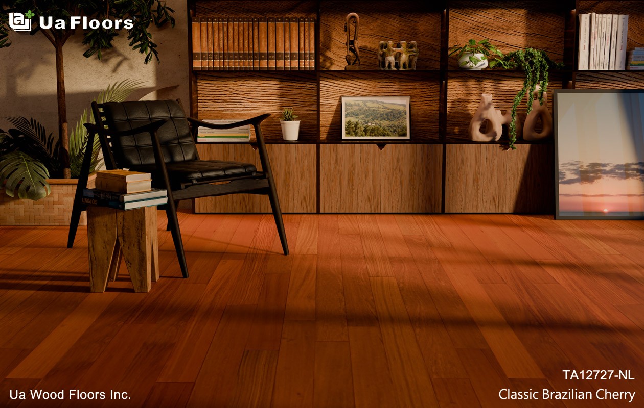 Ua Floors - PRODUCTS|Classic Brazilian Cherry Engineered Hardwood Flooring