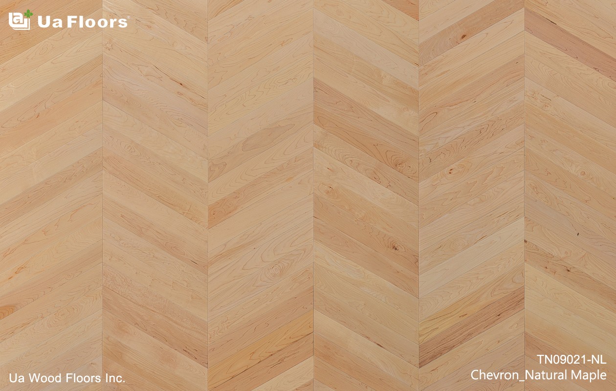 Ua Floors - PRODUCTS|Chevron_Natural Maple